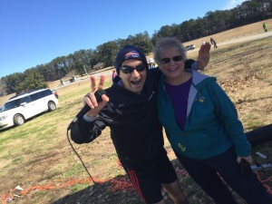 Spoiler Alert: There's Mom and the Weatherman at Race's End.