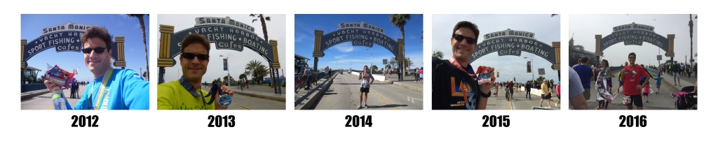 LA Marathon Santa Monica Pier