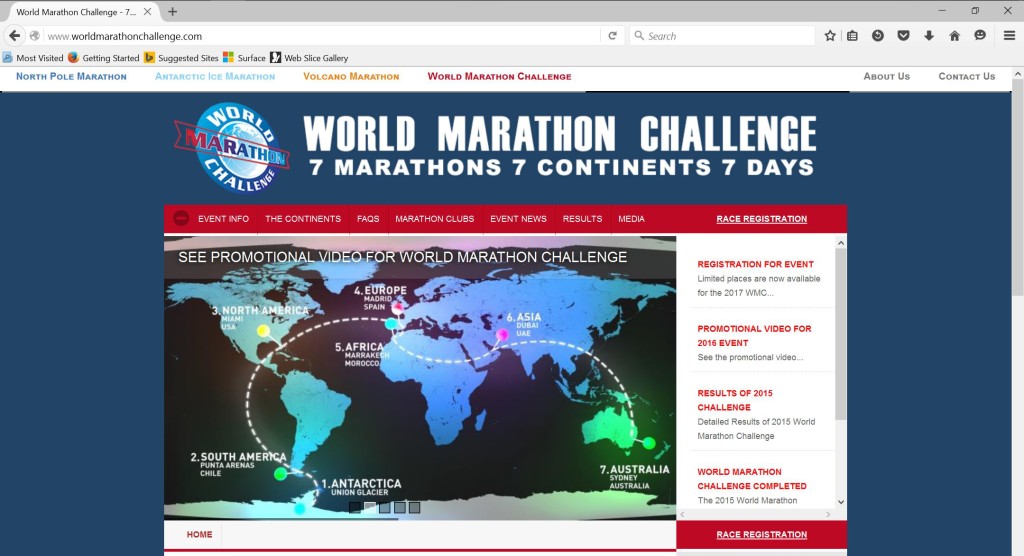 World Marathon Challenge