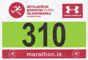 2016 38 - Reykjavik Marathon August 20 2016