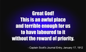 Antarctica Slide -- Great God