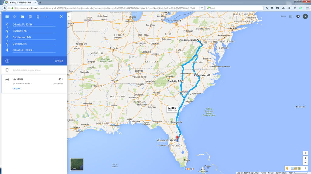GoogleMapsROADTRIP