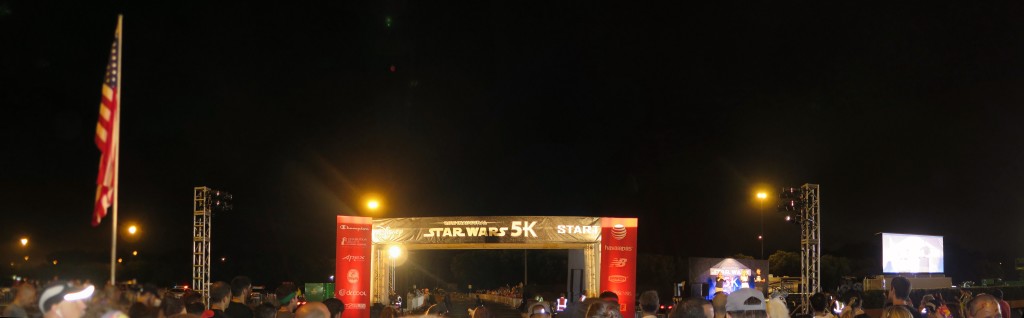Star Wars Dark Side 5K Start Line